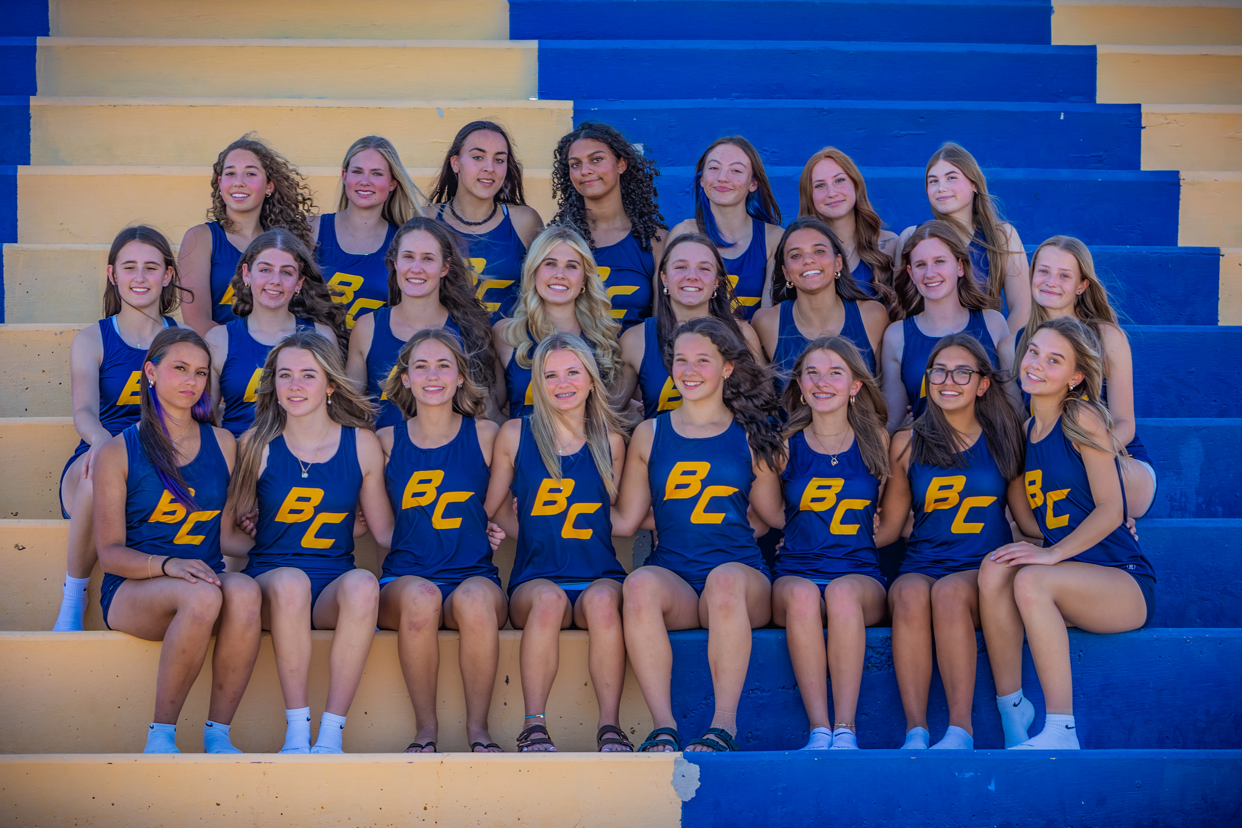 BCHS Lady Eagles 2026 Track & Field team photo